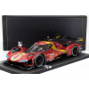 Bbr-models Ferrari 499p 3.0l Turbo V6 Team Ferrari Af Corse N 51 Winner 24h Le Mans (dirty Version - After Race) 2023 Alessandro Pier Guidi - James Calado - Antonio Giovinazzi - Con Vetrina - With Sho