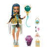 Bábika s doplnkami Monster High Strašidelné narodeniny Cleo de Nile 27 cm