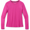 SMARTWOOL W MERINO SPORT 120ONG SLEEVE, festive fushia - M