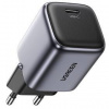 Nabíjačka do siete UGREEN Nexode Mini 20W USB-C PD GaN (90664) sivá