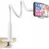 Univerzálny flexibilný držiak na tablet alebo telefón 70 cm biely