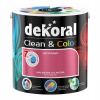 Farba na - Dekoral CLEAN COLOR 2,5L Malinová Alcantra (Farba na - Dekoral CLEAN COLOR 2,5L Malinová Alcantra)