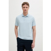 Polo tričko Karl Lagerfeld pánske, jednofarebné, 552221.745750 modrá S