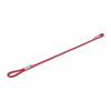 Lanové slučky s pohlcovaním energie Ocún SBEA LANYARD 9,5-9,8mm Červená/biela 75cm