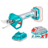 Total TSSLI202581 Nůžky zahradnické AKU, Brushless, 20V Li-ion, 2000mAh, industrial, 1ks baterie a nabíječky