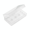 Plastové ochranné pouzdro pro baterie 2x18650 (Průhledné)