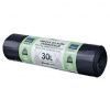 Lumax zaťahovacie LDPE 30 l 30 μm 10 ks čierne