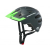 Detská prilba CRATONI Maxster Pro Black/neonGreen Matt Veľkosť: XS/S (46-51 cm)