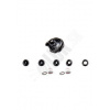 8. Avalon Tec peep kit peepsight so strieškou sada 2 x clarifier a 5x peep na 37°/45° (70273,70274)