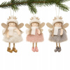 DEKORAČNÉ ANJELIKY NA VIANOČNÝ STROMČEK STROMČEK, SADA 3 ks