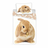 Jerry Fabrics Obliečky fototlač Bunny brown Varianta: Povlečení fototisk Bunny brown 140x200, 70x90 cm