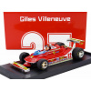 FERRARI | F1 312T4 N 12 2nd GP FRENCH GP 1979 GILLES VILLENEUVE - WITH DRIVER FIGURE | RED