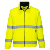 Portwest F250 HI-VIS ESSENTIAL Reflexná fleecová mikina S, Fluorescenčno žltá