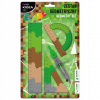 Geometrický set PUZZLE 4 prvky 20 cm KIDEA KRUŽIDLO TROJUHOLNÍK UHLOMER