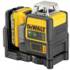 DeWALT Aku krížový laser, 2 x 360 °, zelený lúč, dosah 30/60 m DCE0811D1G