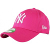 New Era 9FORTY KID MLB LEAGUE BASIC NEYYAN LS ružová,biela Dievčenské klubová šiltovka YOUTH
