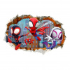 Samolepka na zeď Spidey | Ghost | Miles Morales 50x70 cm
