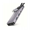 AXAGON multi USB-C 5v1 hub / HMC-5H60 / USB 3.2 Gen1 / 1x PD 100W / 1x USB-C / 2x USB-A / HDMI / 15cm (HMC-5H60)
