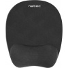 Natec Mousepad Ergonomic CHIPMUNK memory foam filling, black NPF-0784