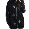 XL Gothic Retro harajuku nadmerné kríže (XL Gothic Retro harajuku nadmerné kríže)