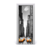 Fototapeta samolepiace dvere taxi New York 75x205
