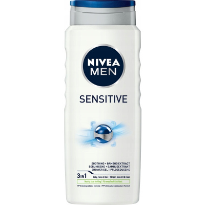 Nivea Men Sensitive sprchový gél 500ml