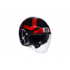 AGV ETERES E2206 CAMOGLI BLACK/RED/PURPLE Velkosť: XL