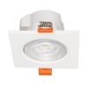 ACA Lighting SMD LED bodovka FALKO 7W/230V/3000K-4000K-6000K/580Lm/IP20/40°, farba biela