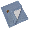 EKO Deka bambusová s velúrovou podšívkou Jeans 100x80 cm PLE-90-JEANS