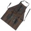 Vega AP3X Beavercraft Genuine Leather Apron Black&Brown