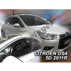 Deflektory na okná pre Citroen DS4, 2ks
