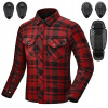 Motocyklová košeľa s chráničmi SHIMA RENEGADE MEN 2 RED červená veľ. XL