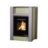 HS FLAMINGO Krbová kamna AQUAFLAM VARIO ® LEND 11/7kW olivová
