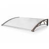 GUTTA Valtellina 150 x 82 cm hnědá, čirá 7315178 – cena za ks