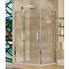 AQUATEK PARTY R23 120 x 80cm sprchový kút obdĺžnikový, profil chróm, sklo číre, PARTYR23CH120X8062