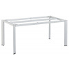 KETTLER Stolová kostra EDGE 160x95cm - strieborná