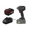 Parkside® Aku rázový uťahovák 20 V Ppdssa 20-Li A1 + Akumulátor 20 V/4 Ah + Nabíjačka na akumulátor 20 V/4,5 A (800011758)