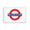 Fotoobraz 90x60 cm stredný William and Kate - Tube