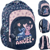 Školský batoh Paso viac-komorový Lilo a Stitch, farebný, 19 l