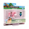 PKW MINECRAFT S2 3D WIND-UP TOY - BABY ZOMBIE & PIG