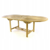 Záhradný stôl, stolík - Divero Garden Oval Table Stôl stiahnuteľný 170/ (Divero Garden Oval Table Stôl stiahnuteľný 170/)