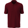 Stedman Polokošile Lux Polo, krátký rukáv, pánská COT05906006605-bordeaux 2XL Bordó
