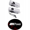 LED projektor s logom LED M POWER čierny MPOWER BMW