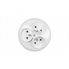 Elektrická zásuvka Timex-Elektro biela