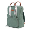 Childhome Detský batoh Mini Club Signature Green 32x23x10 zelená