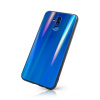 Puzdro gumené Apple iPhone X/XS Aurora Glass tmavo-modré