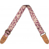 Cascha CGS-VC4 Vegan Cork Gitarový pás Mauve Leaves