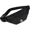 Fila Športové tašky Bissau Coated Canvas Double Zipper Waist Bag Čierna
