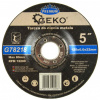 Brúsny kotúč na kov a nerez 125 x 6,0 x 22,2 mm, GEKO