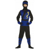 Kostým pre chlapca- Kostým Ninja Giirca, 110-122 (Ninja Blue Shadow Warrior kostým 110-122 cm)